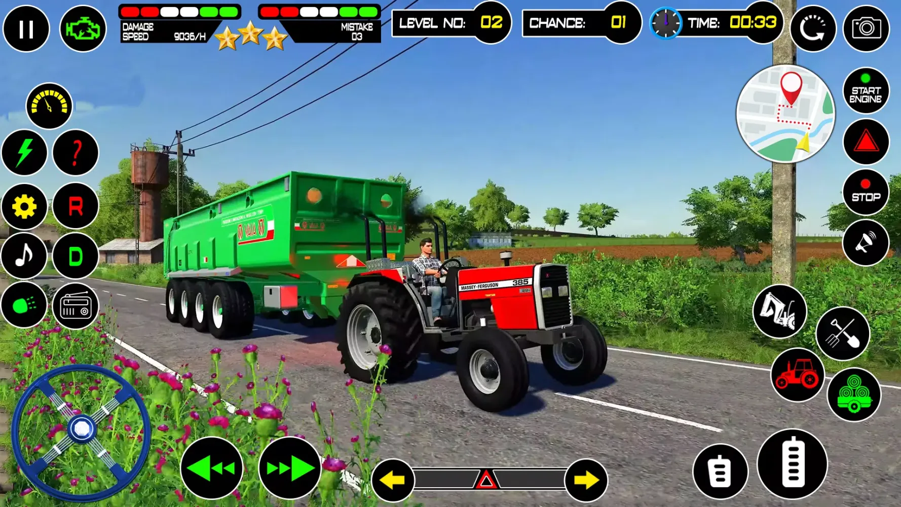 Zrzuty ekranu Indian Tractor Game 2023