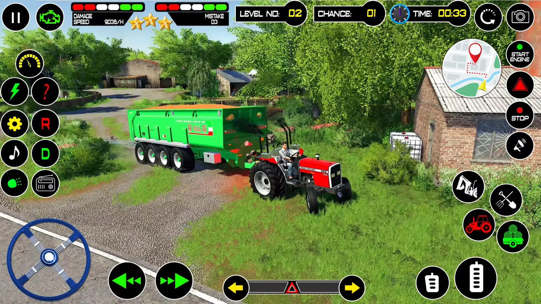 Zrzuty ekranu Indian Tractor Game 2023
