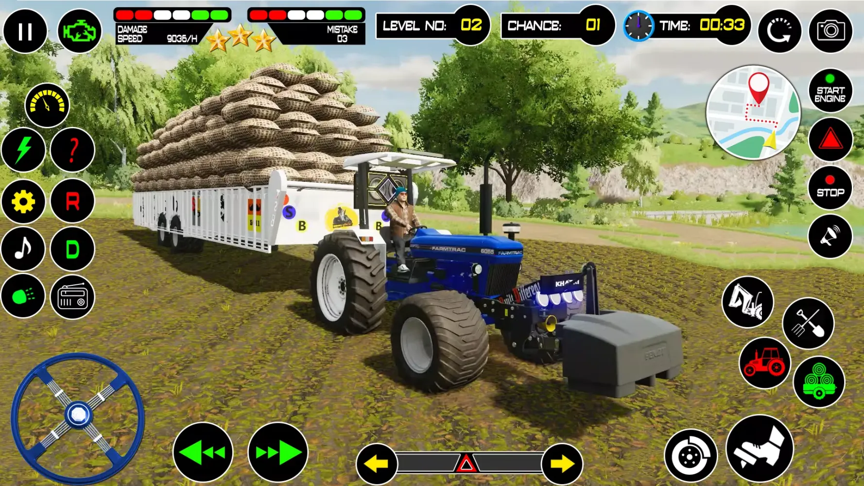 Zrzuty ekranu Indian Tractor Game 2023