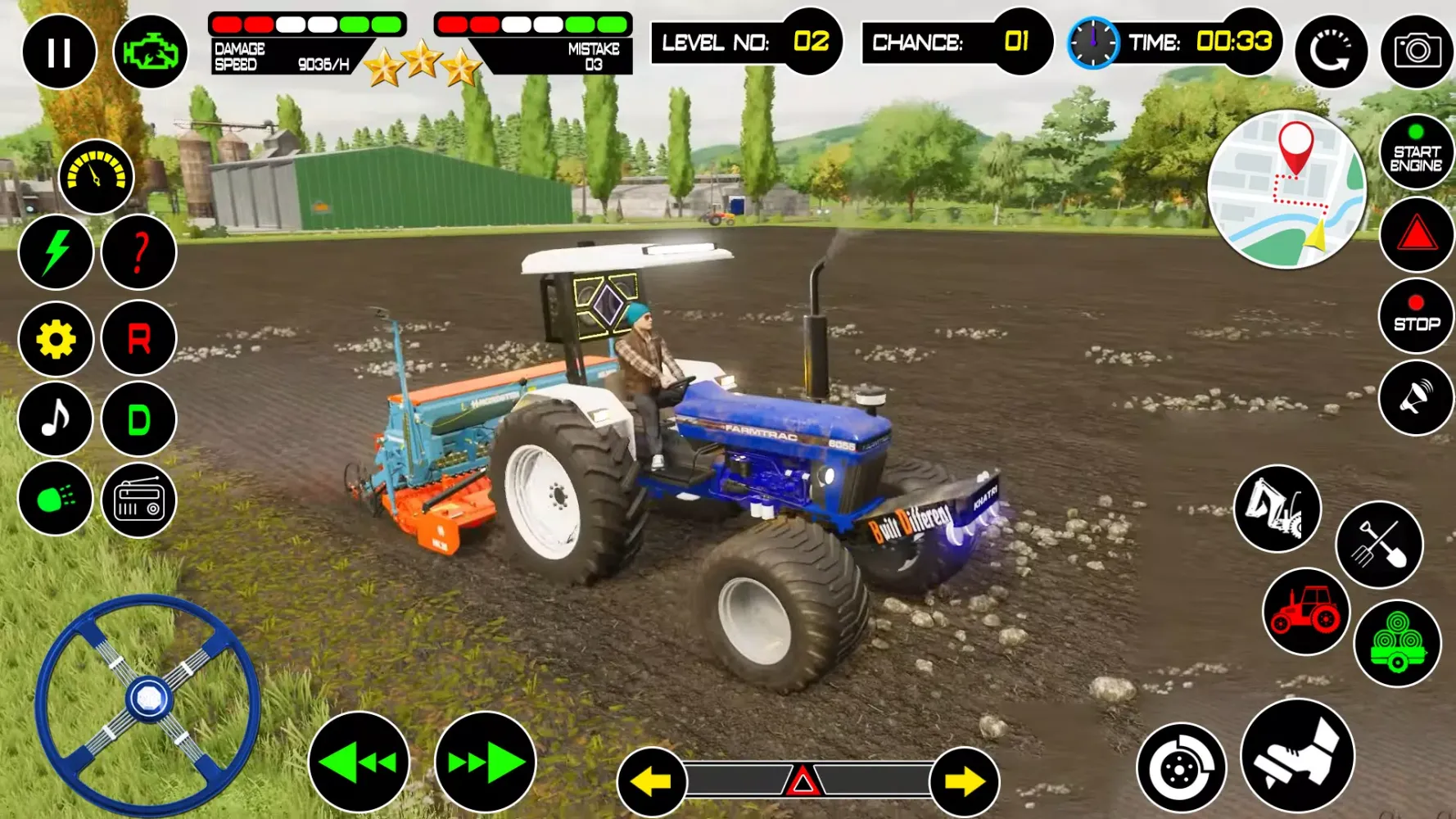 Zrzuty ekranu Indian Tractor Game 2023