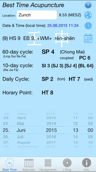 Screenshot di Best Time Acupuncture