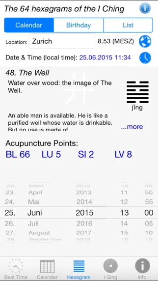 Screenshot di Best Time Acupuncture