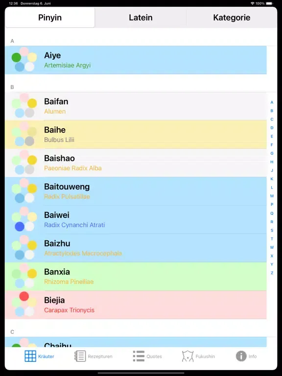 Shanghan Lun und Jing Gui iPad  Screenshots