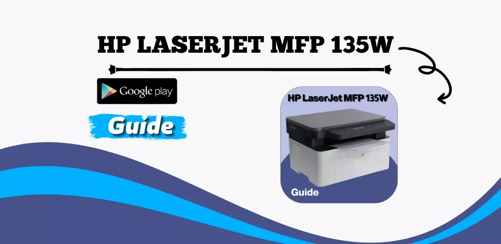 Capturas de tela do HP LaserJet MFP 135W Guide