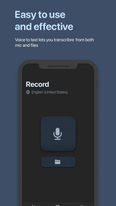 Voice to Text Pro - Transcribe سکرین شاٹس