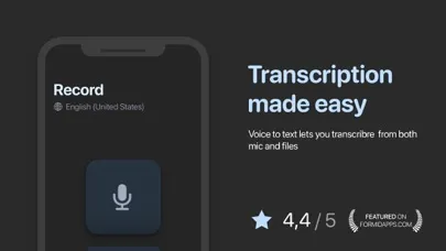 Voice to Text Pro - Transcribe سکرین شاٹس