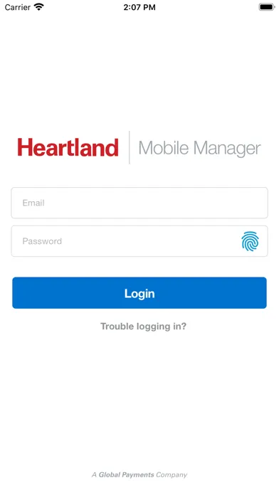 Tangkapan layar Heartland Mobile Manager