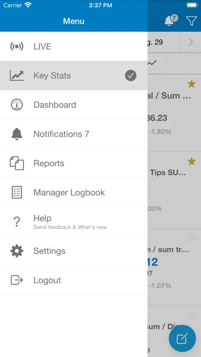 Tangkapan layar Heartland Mobile Manager