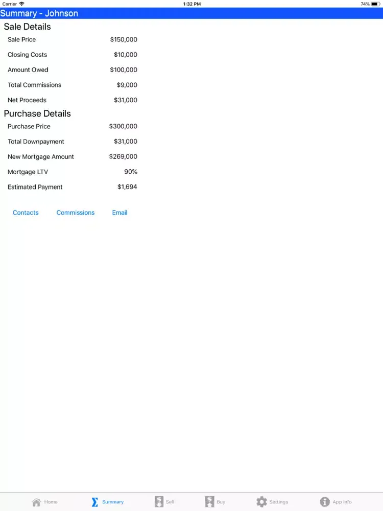 تصاویر Realtor Tools iPad 