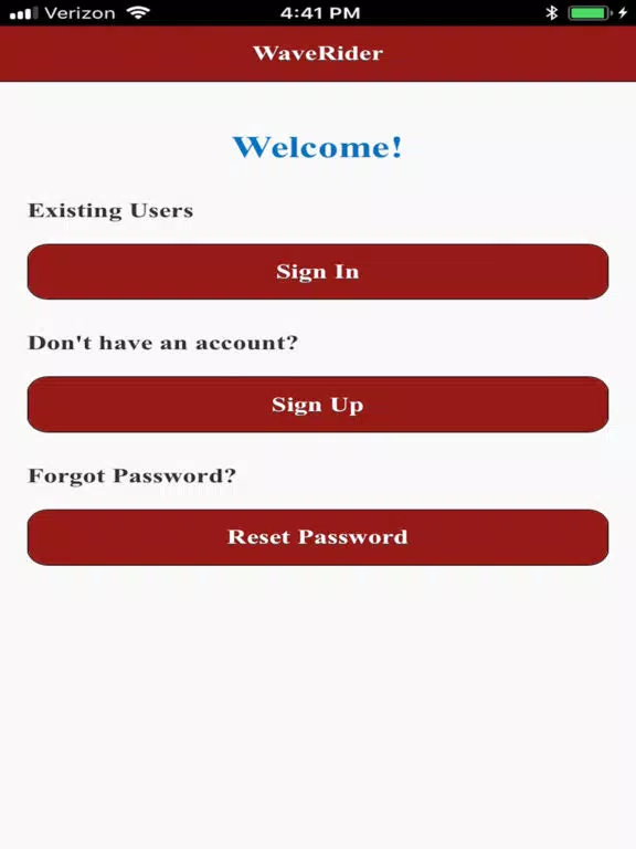 تصاویر WaveRider Mobile App iPad 