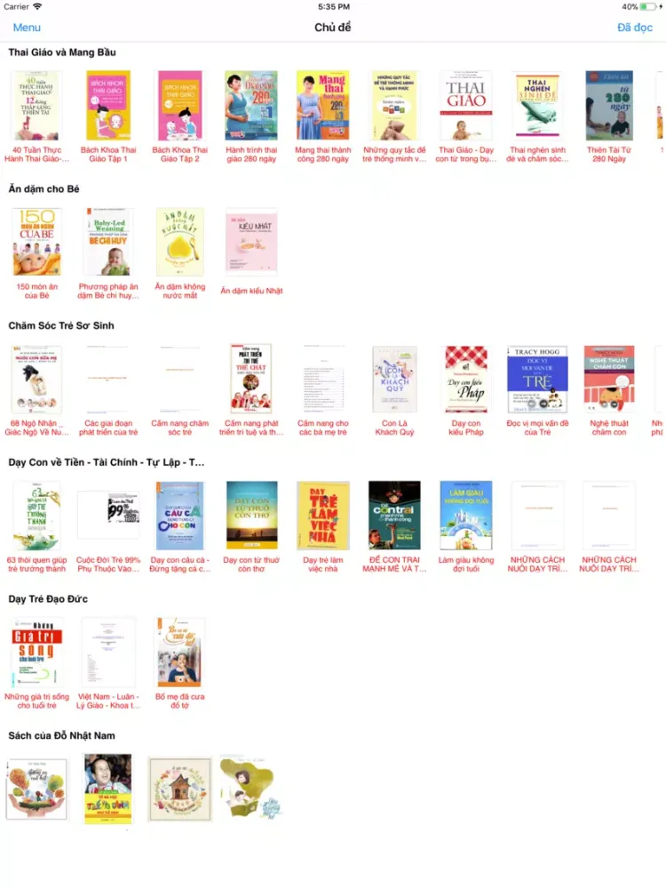 Ebook Mom iPad  스크린샷