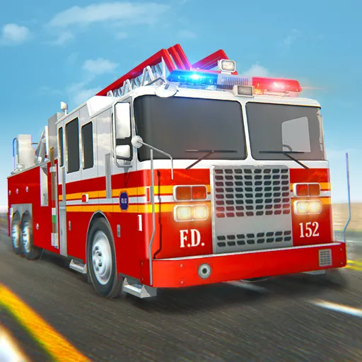 Firefighter Fire Truck Game 3D應用截圖