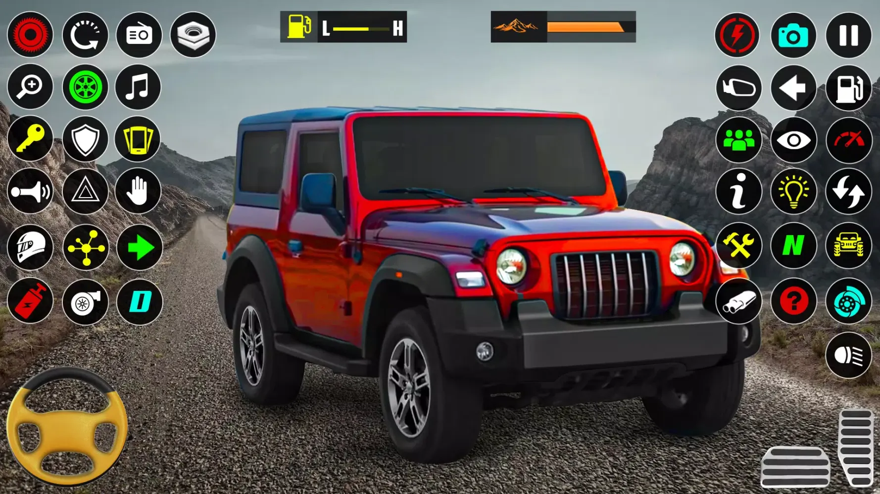 Offroad SUV: 4x4 Driving Game. Screenshots