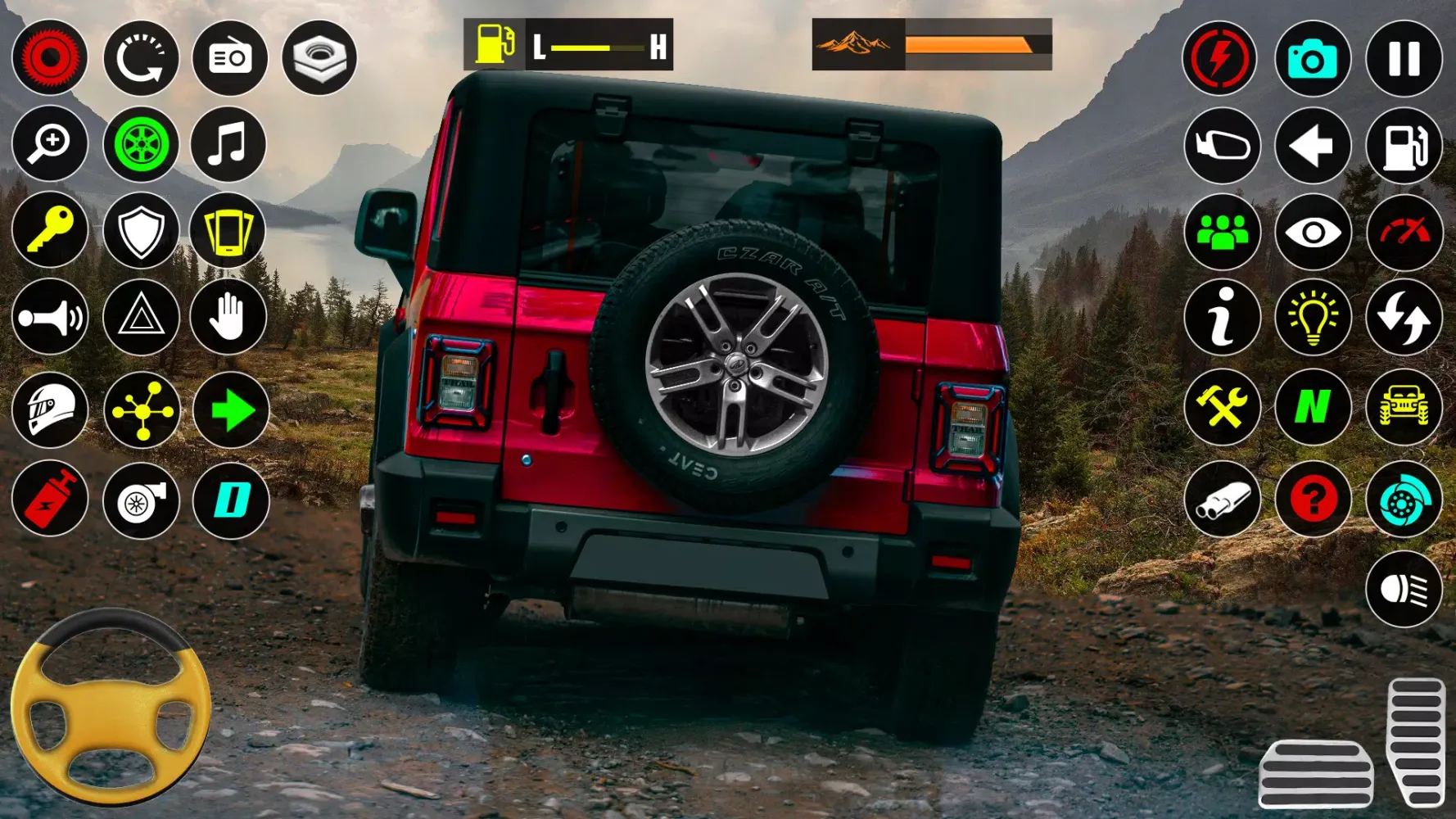 Offroad SUV: 4x4 Driving Game. Screenshots