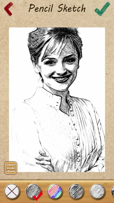 Pencil Sketch Photo Camera Ekran Görüntüleri