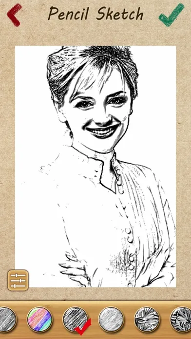 Pencil Sketch Photo Camera Ekran Görüntüleri