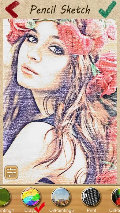Pencil Sketch Photo Camera Ekran Görüntüleri