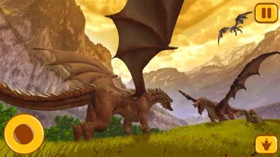 Capturas de tela do Hungry Dragon Simulator Game