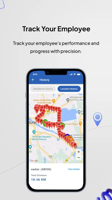 HRBluSky - Attendance Tracker Screenshots
