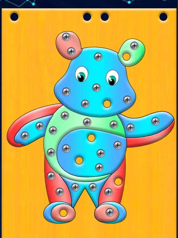 Hexa Unscrews Nuts And Bolts iPad  स्क्रीनशॉट