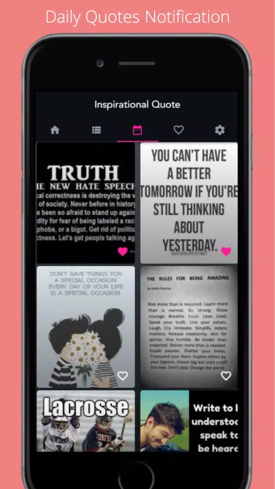 Capturas de pantalla de Inspirational Quotes - Daily