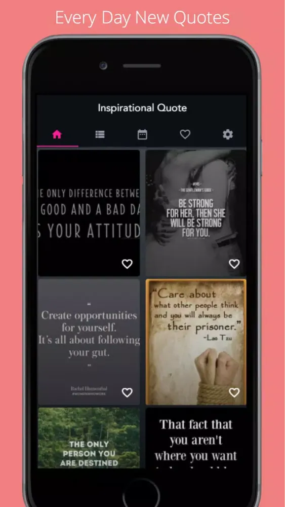 Capturas de pantalla de Inspirational Quotes - Daily