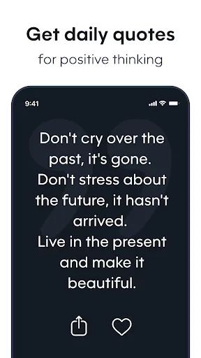 Tangkapan layar Motivation - Daily quotes