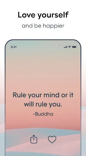 Tangkapan layar Motivation - Daily quotes