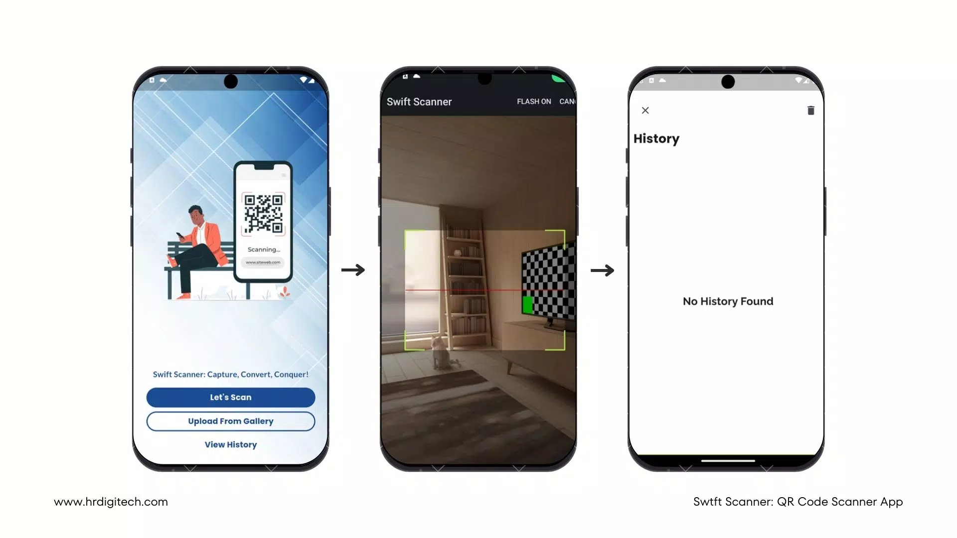 Swift Scanner: QR Code Scannerscreenshot dell'app8