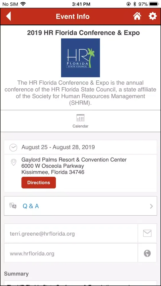 Tangkapan layar HR Florida