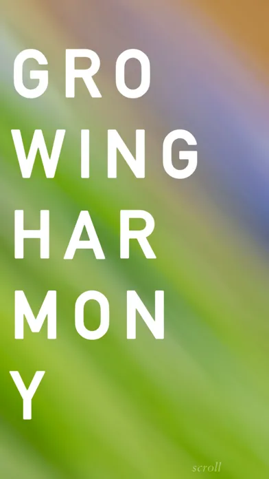 Captures d'écran de Growing Harmony