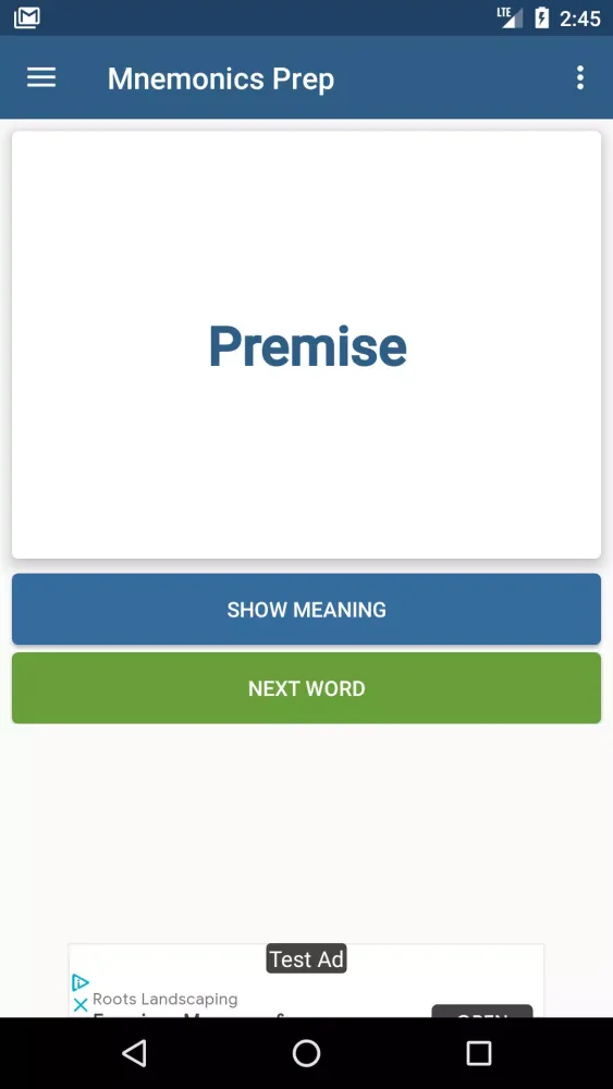 Скриншоты Mnemonics Prep
