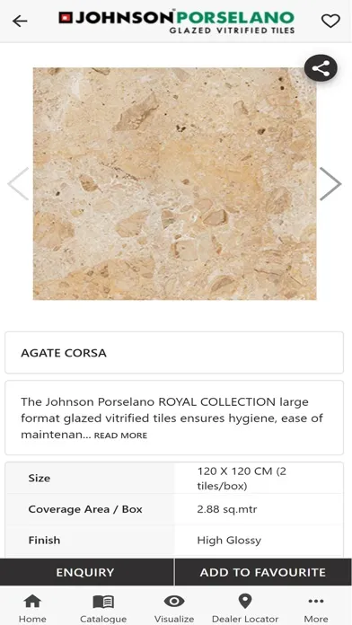 Zrzuty ekranu H & R Johnson Tiles