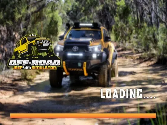 Screenshot di 4x4 Jeep Offroad Car Driving iPad 