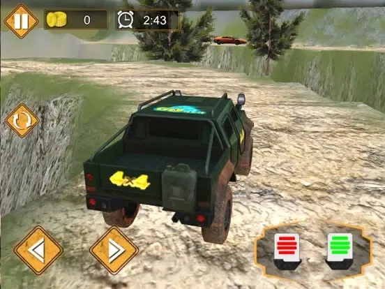 Screenshot di 4x4 Jeep Offroad Car Driving iPad 