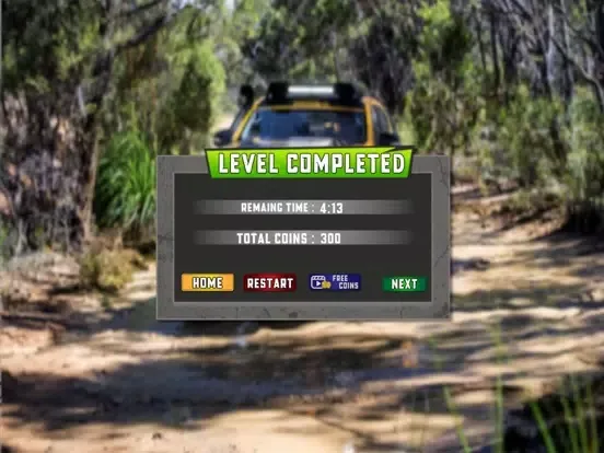 Screenshot di 4x4 Jeep Offroad Car Driving iPad 