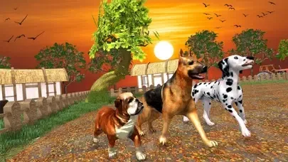 Capturas de tela do Wild Angry Dog Fighting Sim 3D