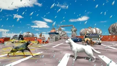 Capturas de tela do Wild Angry Dog Fighting Sim 3D