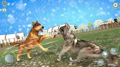 Capturas de tela do Wild Angry Dog Fighting Sim 3D