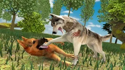 Capturas de tela do Wild Angry Dog Fighting Sim 3D