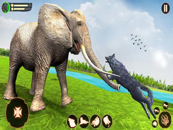 Capturas de tela do The Wolf Games 3D: Animal Sim iPad 