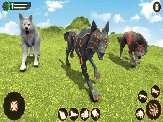 Capturas de tela do The Wolf Games 3D: Animal Sim iPad 
