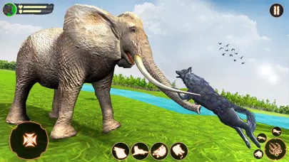 Capturas de tela do The Wolf Games 3D: Animal Sim