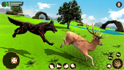 Capturas de tela do The Wolf Games 3D: Animal Sim