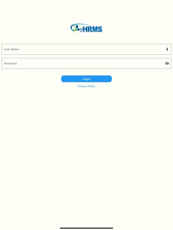 ภาพหน้าจอของ HRMS Employees App iPad 