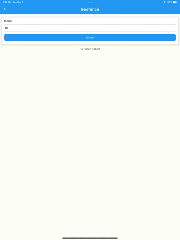 ภาพหน้าจอของ HRMS Employees App iPad 