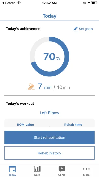 Capturas de tela do rebless Bluetooth