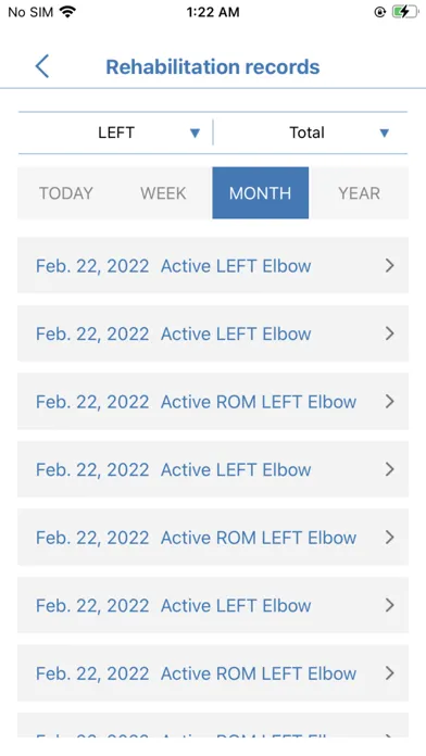 Capturas de tela do rebless Bluetooth