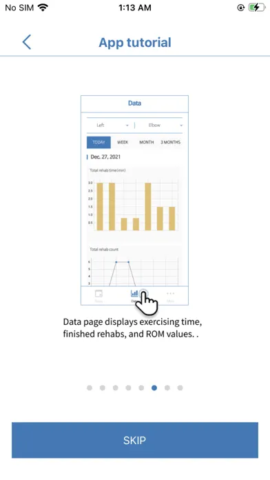 Capturas de tela do rebless Bluetooth