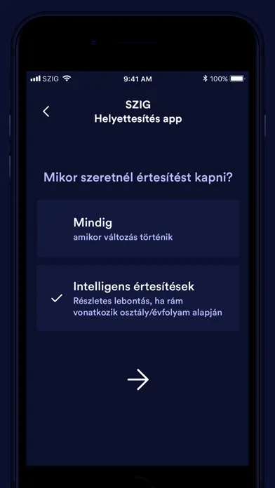 SZIG Helyettesítés スクリーンショット